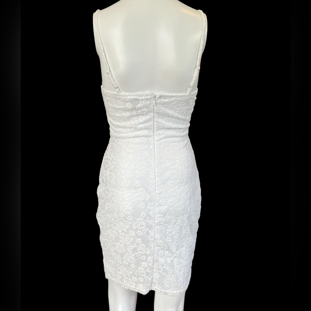Rue 21 - Womens White Lace Dress Sz. XS - Picture 5 of 12